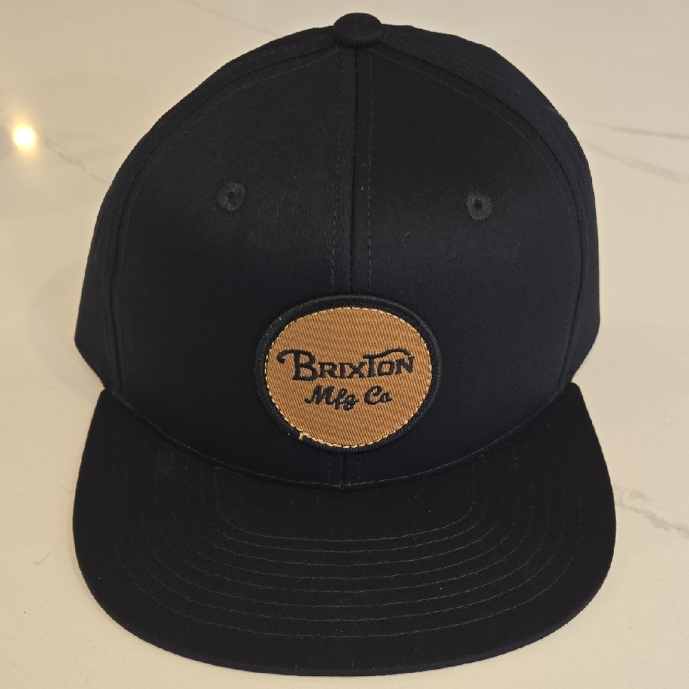 Brixton Black Snapback Cap